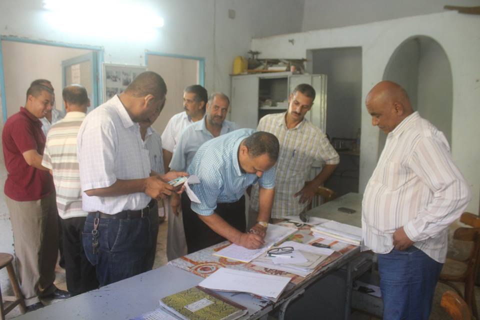  بالصور..  رئيس مدينة دسوق يحيل  اطباء الوحدة الصحية بالكنيسة للتحقيق‏