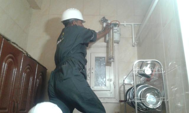  عودة فتح باب التعاقد لتوصيل الغاز الطبيعي للمنازل في بيلا بكفر الشيخ