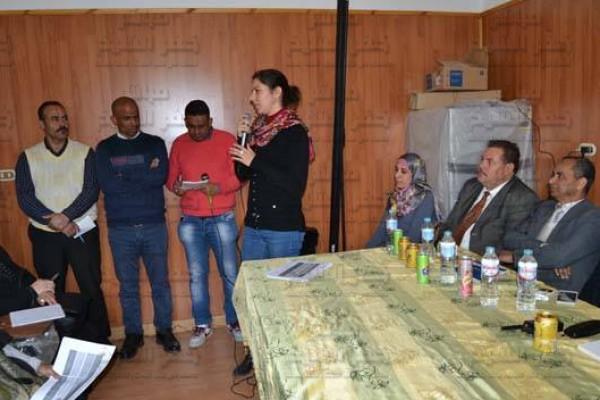  بالصور : النائب علاء سلام ينظم ندوة لتوعية من مرض السرطان  بالجزيرة الخضراء