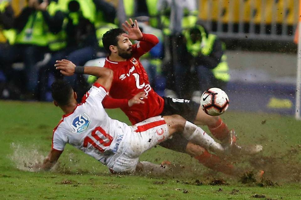  شاهد اهم اللقطات المضحكة فى مباراة القمة 117 بين الأهلى والزمالك 