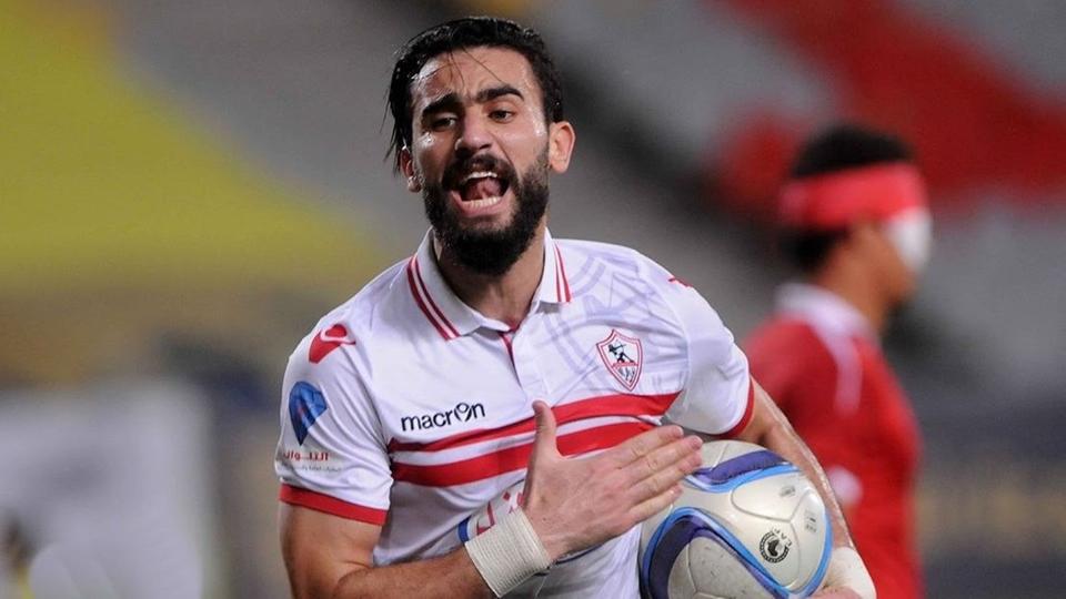  رغم إعلان الزمالك فسخ عقده.. باسم مرسى يشارك مع سموحة فى ودية كفر الشيخ