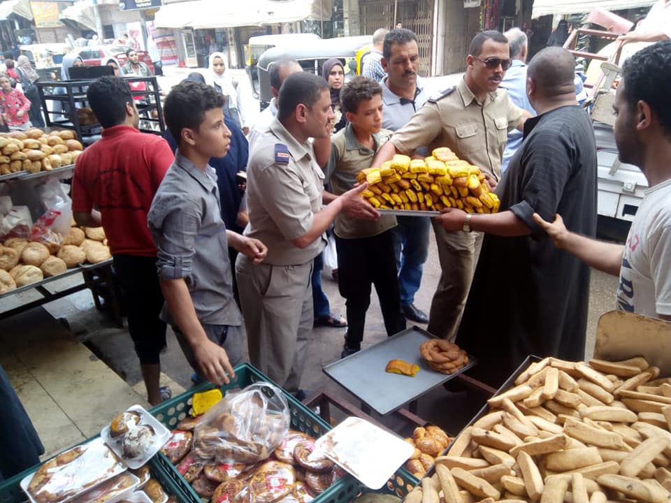  بالصور.. حملة لإزالة الإشغالات بالحامول