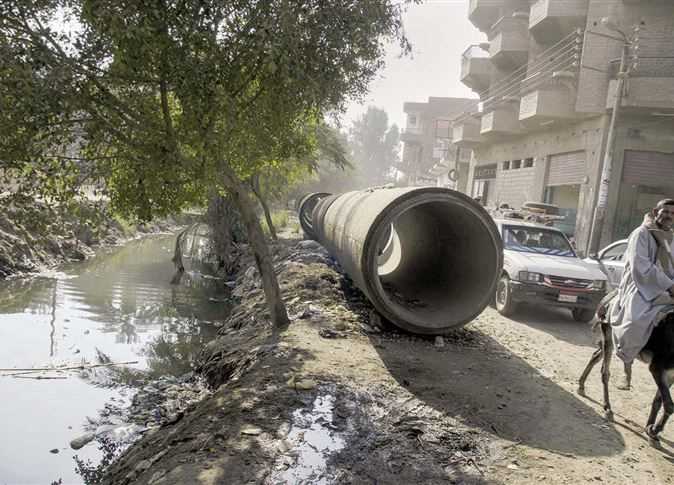   كفرالشيخ :  مشروع صرف صحي لقرية العالمية ببيلا...استجابة للمواطنين