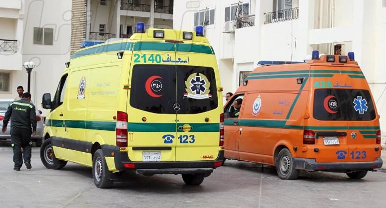  بالاسماء : إصابة 7 أشخاص من أسرة واحدة فى حادث سير بكفر الشيخ