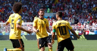  كأس العالم 2018.. بلجيكا 3 - 1 تونس فى الشوط الاول